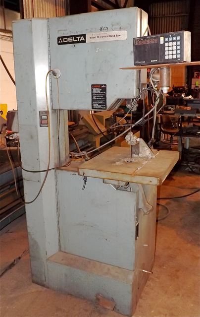 20" DELTA ... VERTICAL BANDSAW (WOOD)